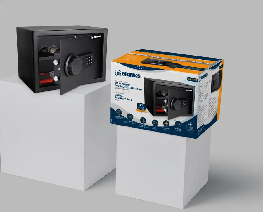 Custom printed packaging box produced by ECO Packaging Masters