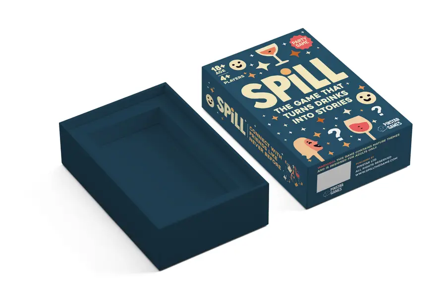 Custom printed packaging box produced by ECO Packaging Masters