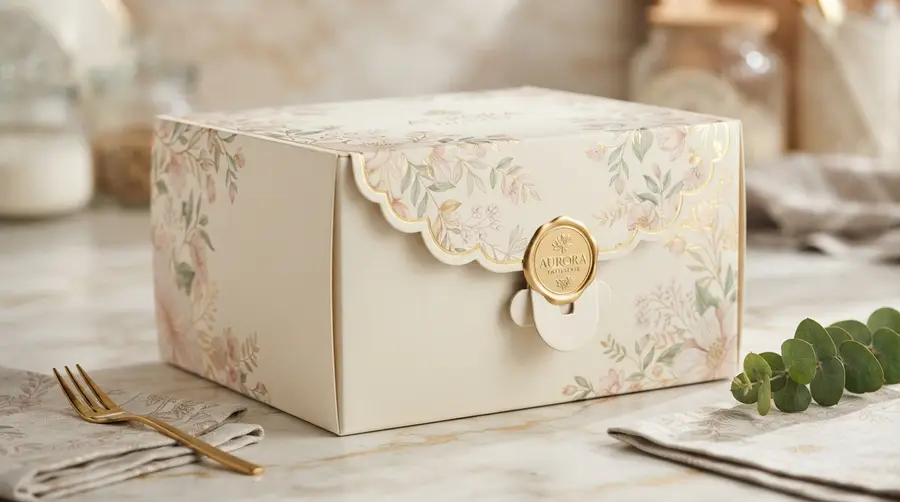 self lock cake boxes